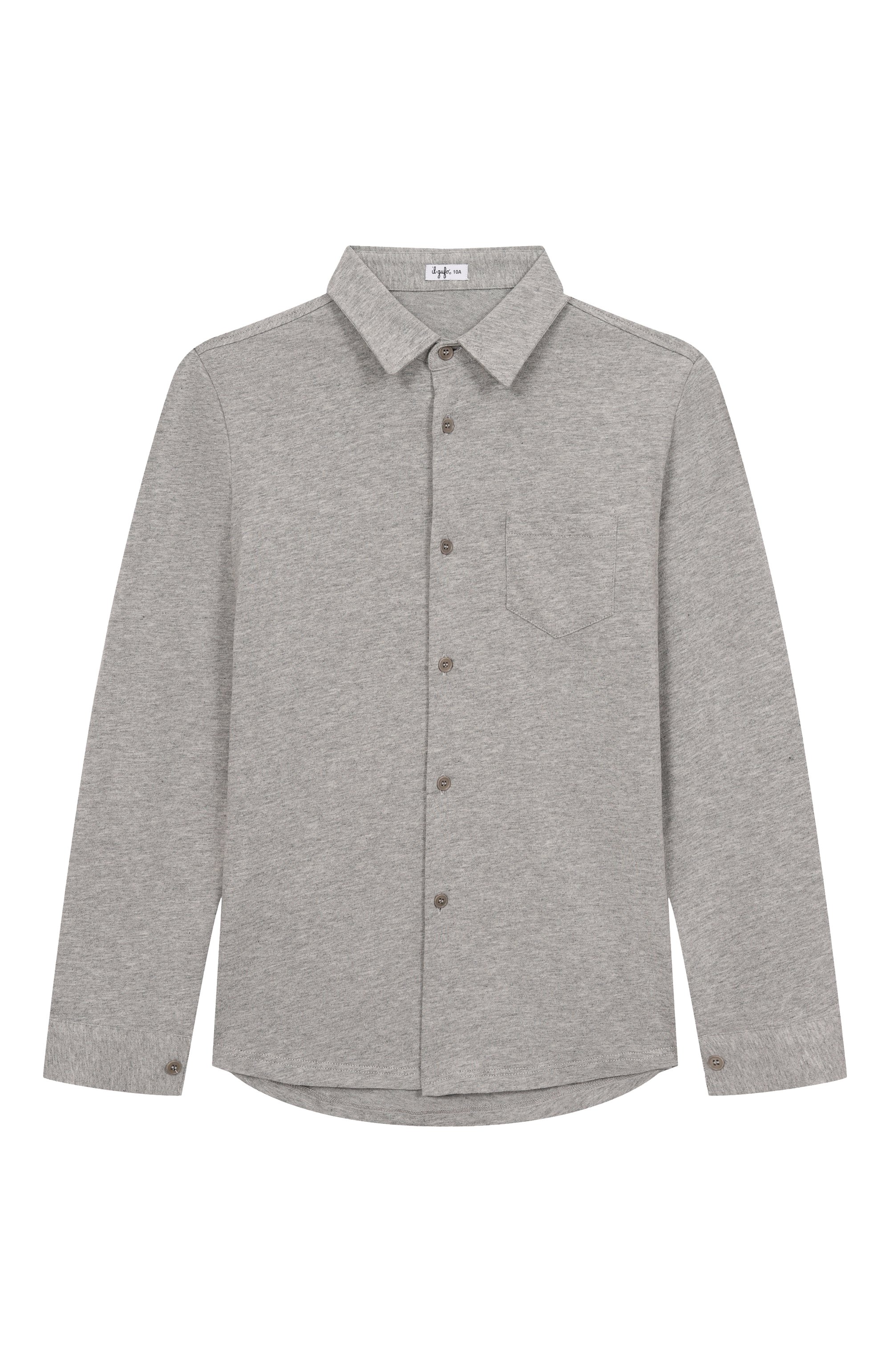 Хлопковая рубашка IL GUFO, арт. A25GCL0014MF002/2-4, фото 1