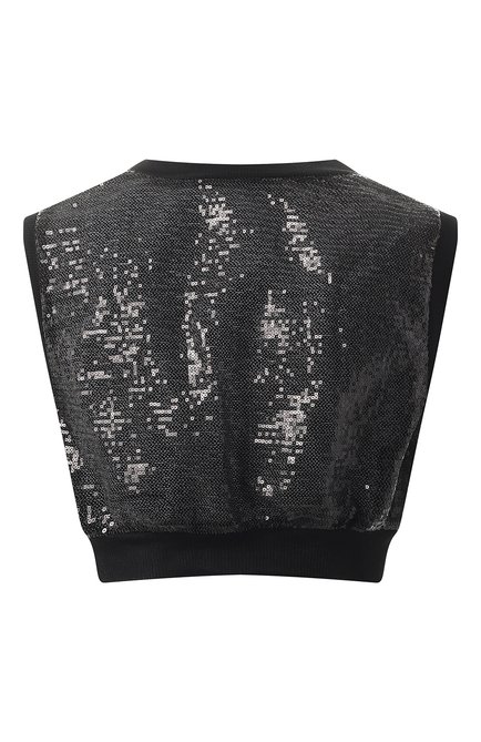 Женский топ с отделкой пайетками PRADA, арт. P948IR-1Z4T-F0002