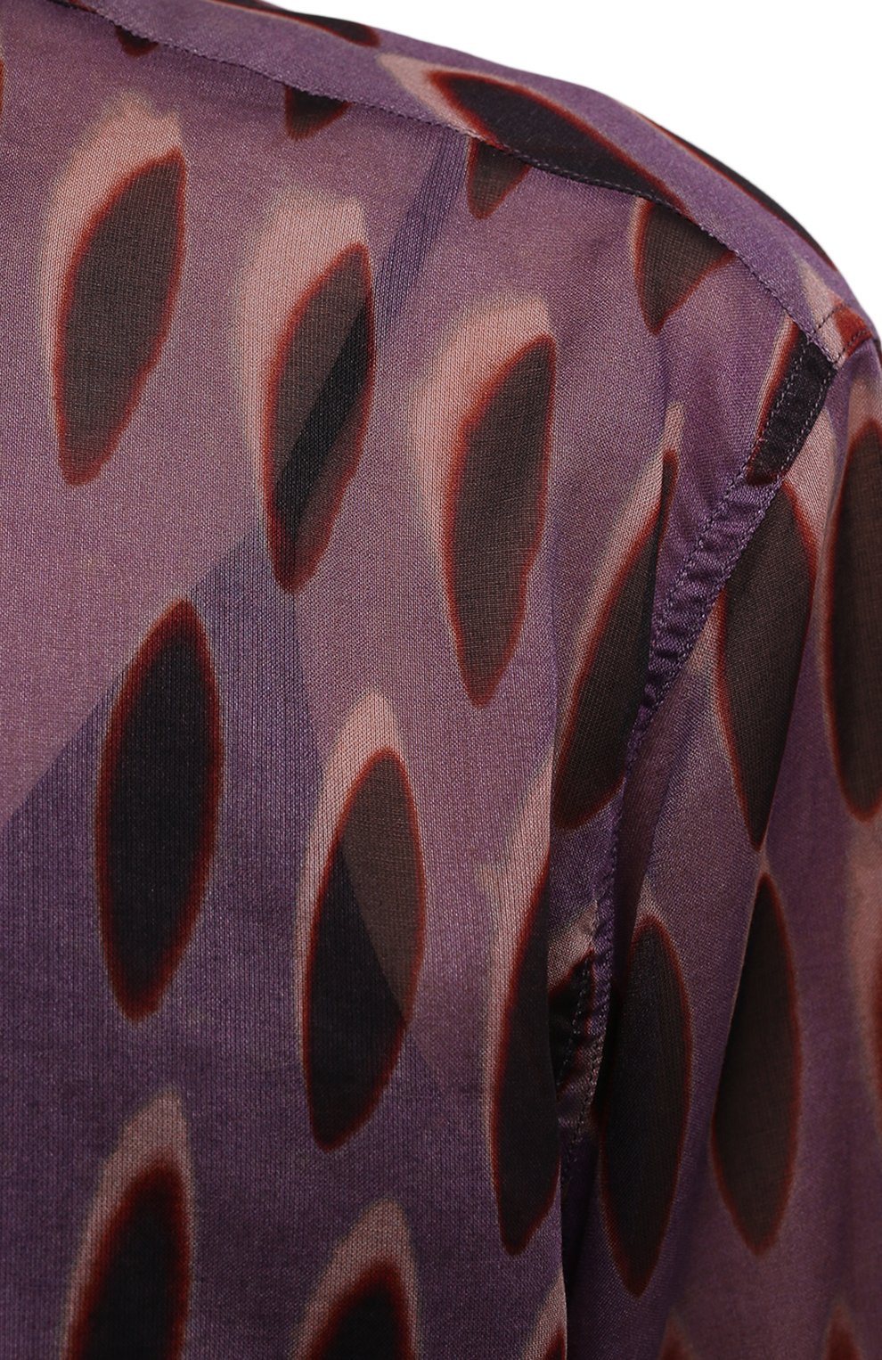 Хлопковая рубашка DRIES VAN NOTEN, арт. 211-10779-2001, фото 5
