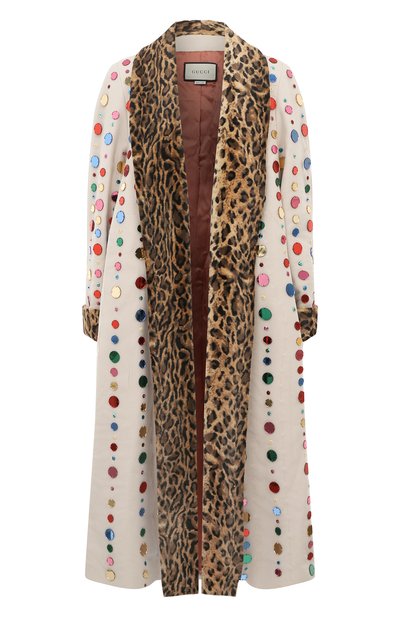 Женское шерстяное пальто GUCCI, арт. 589435 ZACSZ