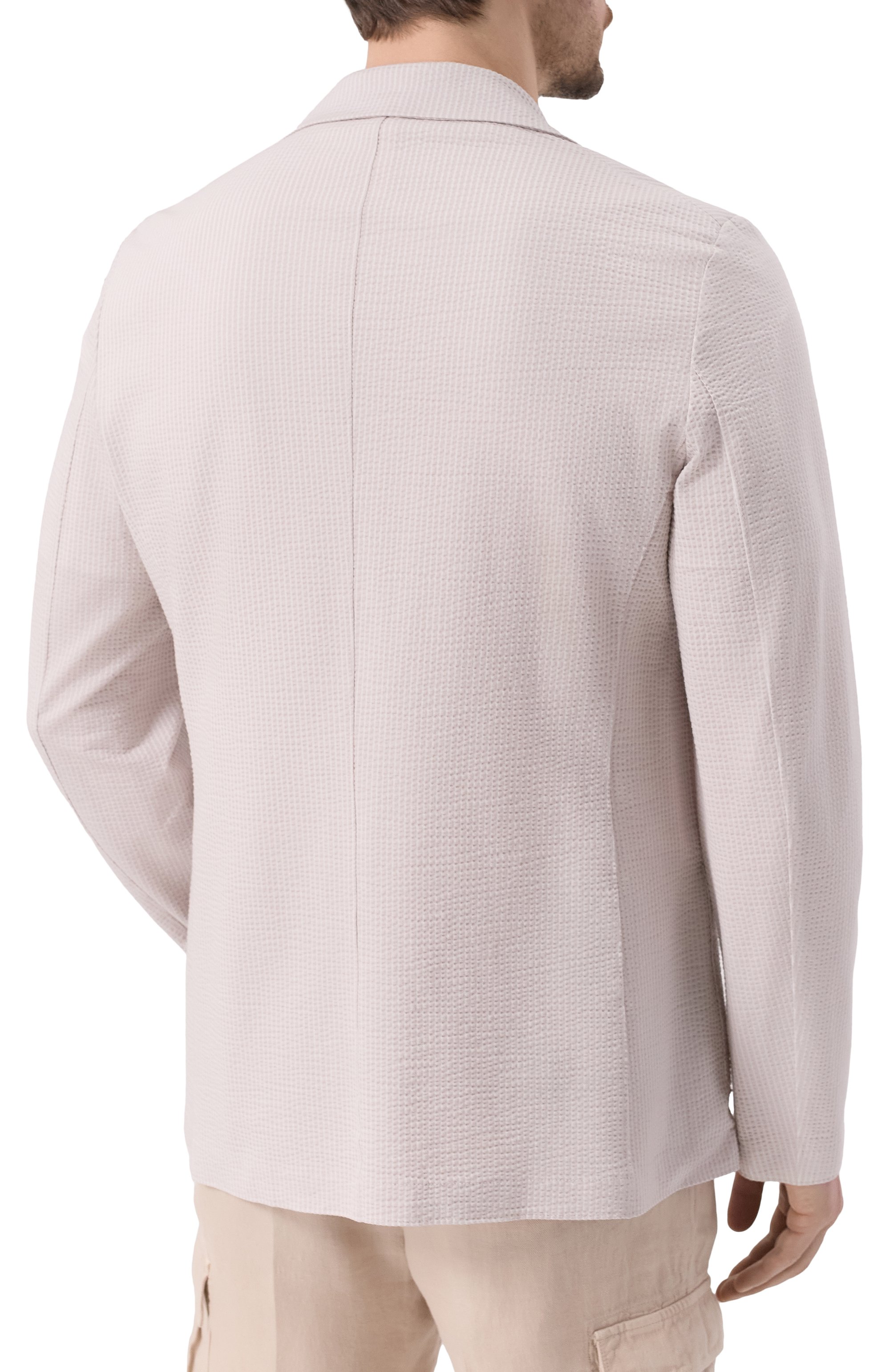 Хлопковый пиджак HARRIS WHARF LONDON, арт. C8P22PYG, фото 6