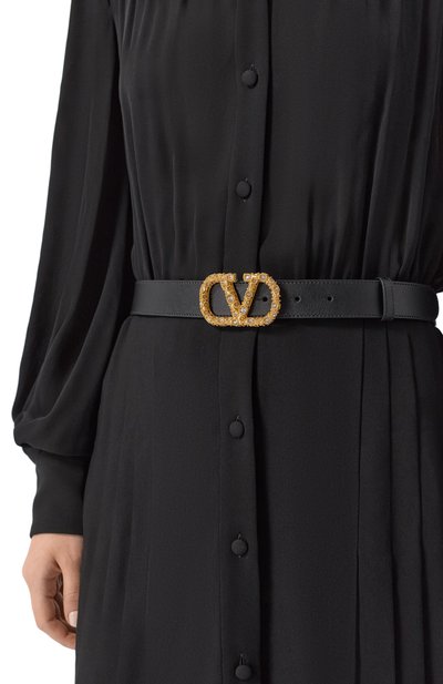 Женский кожаный ремень VALENTINO, арт. 7W2T0SM9/GBI
