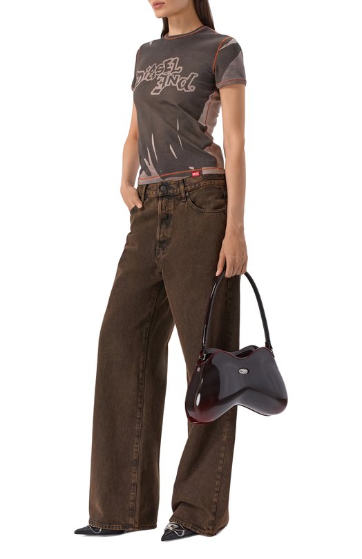 Сумка Double-D Diesel X10327/P8008 Бордовый  X10327/P8008 Фото 7