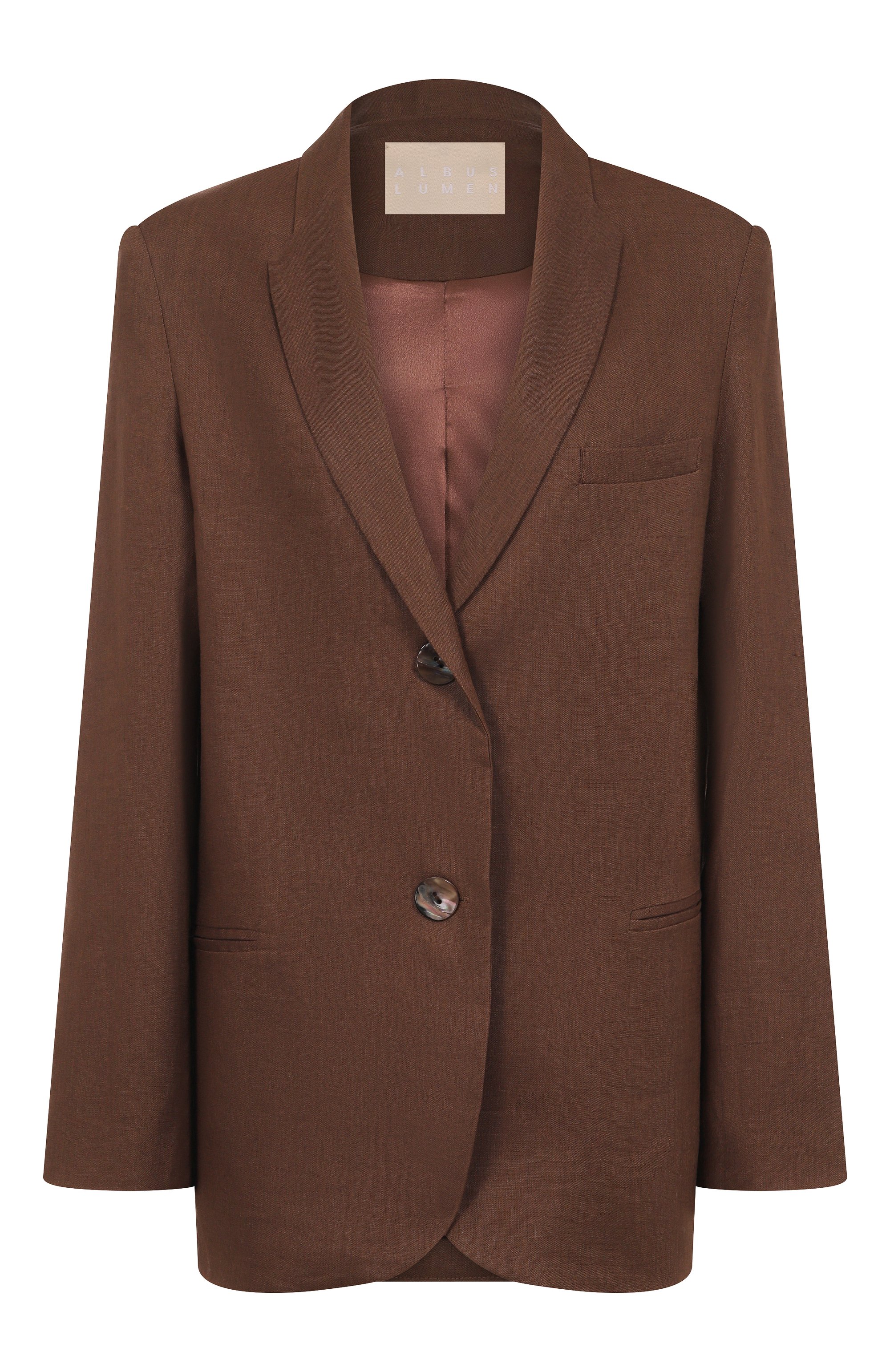 Льняной жакет ALBUS LUMEN, арт. AL.RT25.006.CLASSICBLAZER, фото 1