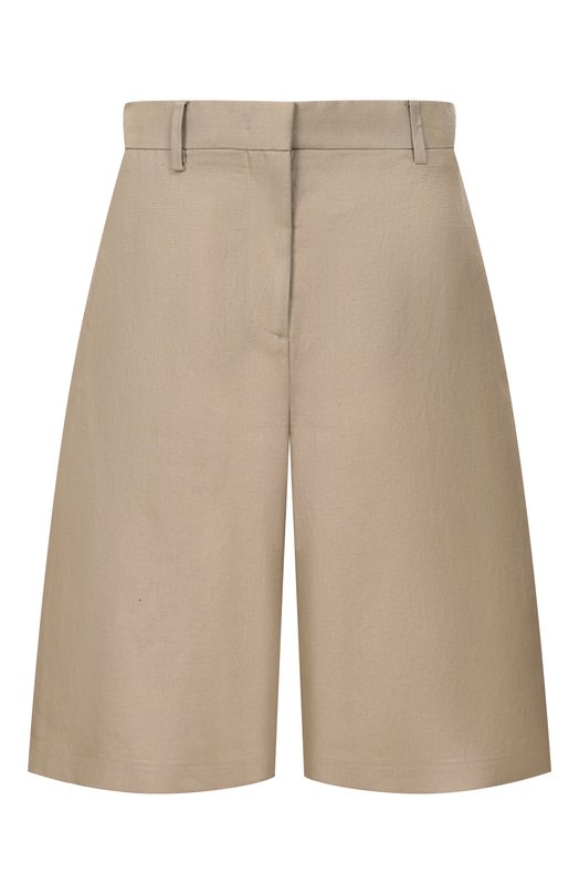 Шорты изо льна и шелка MVST M26.2PW.T011/F123 Хаки M26.2PW.T011/F123