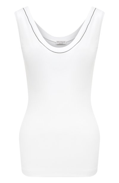 Хлопковая майка BRUNELLO CUCINELLI, арт. M0TC8BJ312, фото 1