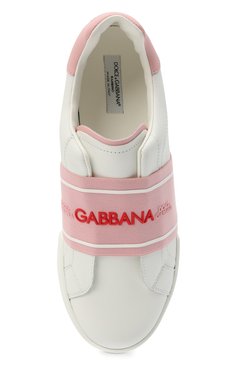 Кожаные кеды DOLCE & GABBANA, арт. DA0793/AF512/37-39, фото 4