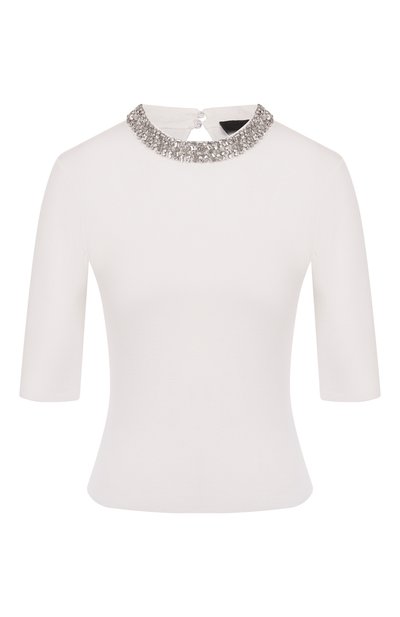 Женский топ с отделкой стразами LIU JO, арт. CA5107MS99E