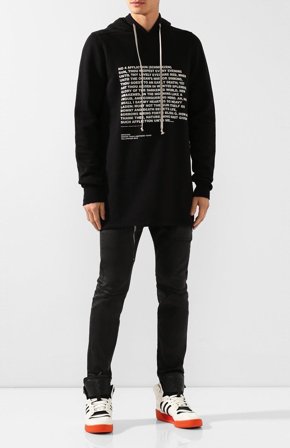 Кожаные кеды hayworth Y-3, арт. EF2539/M, фото 2