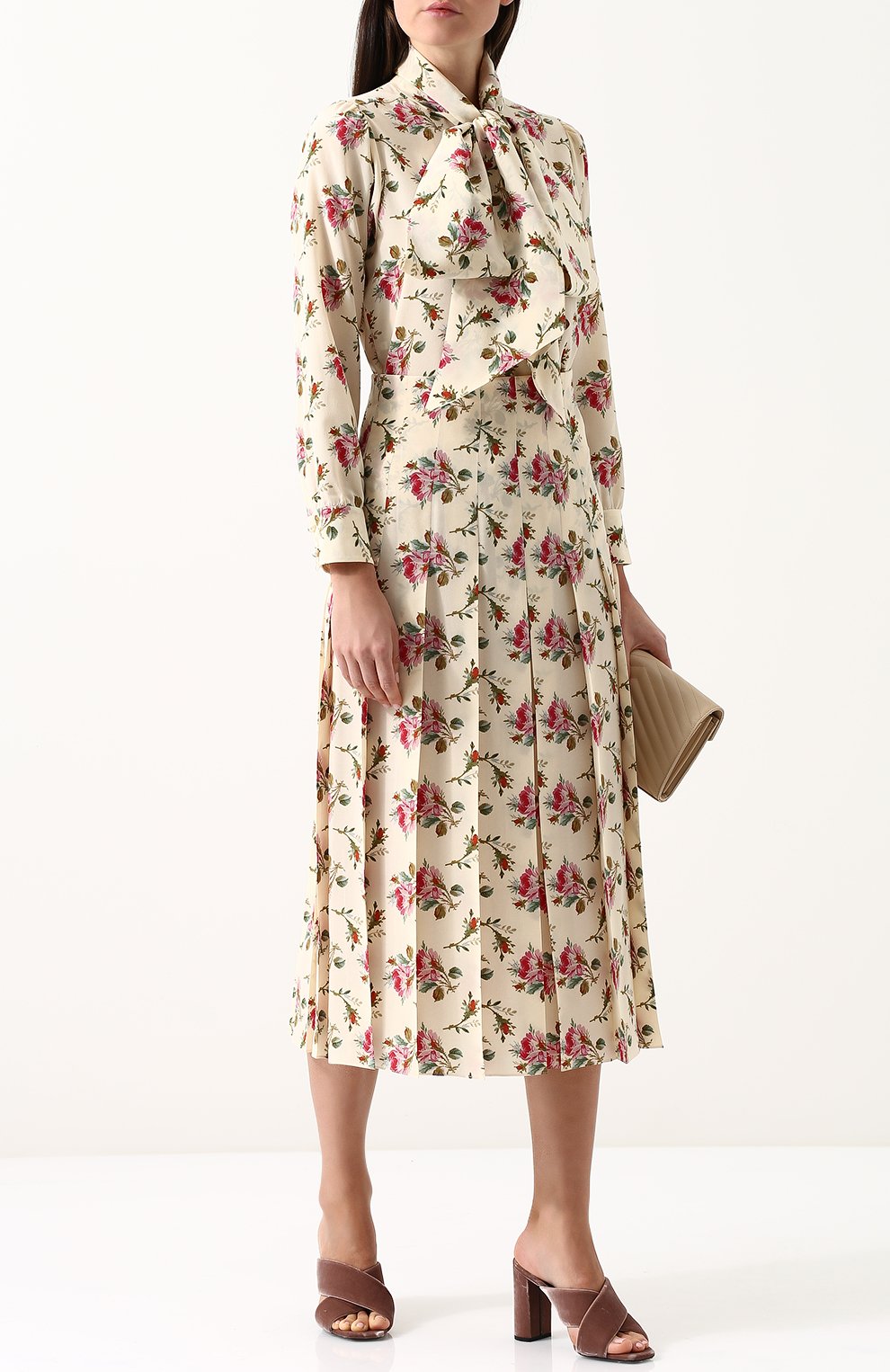 Шелковая юбка GUCCI, арт. 409370/ZKX21, фото 2