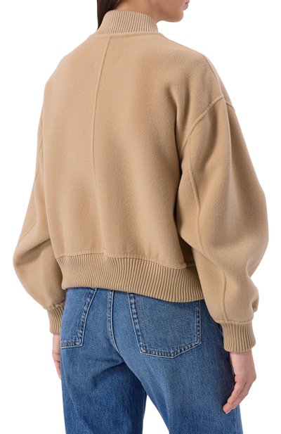 Шерстяной бомбер WEEKEND MAX MARA, арт. ZELANTE, фото 4