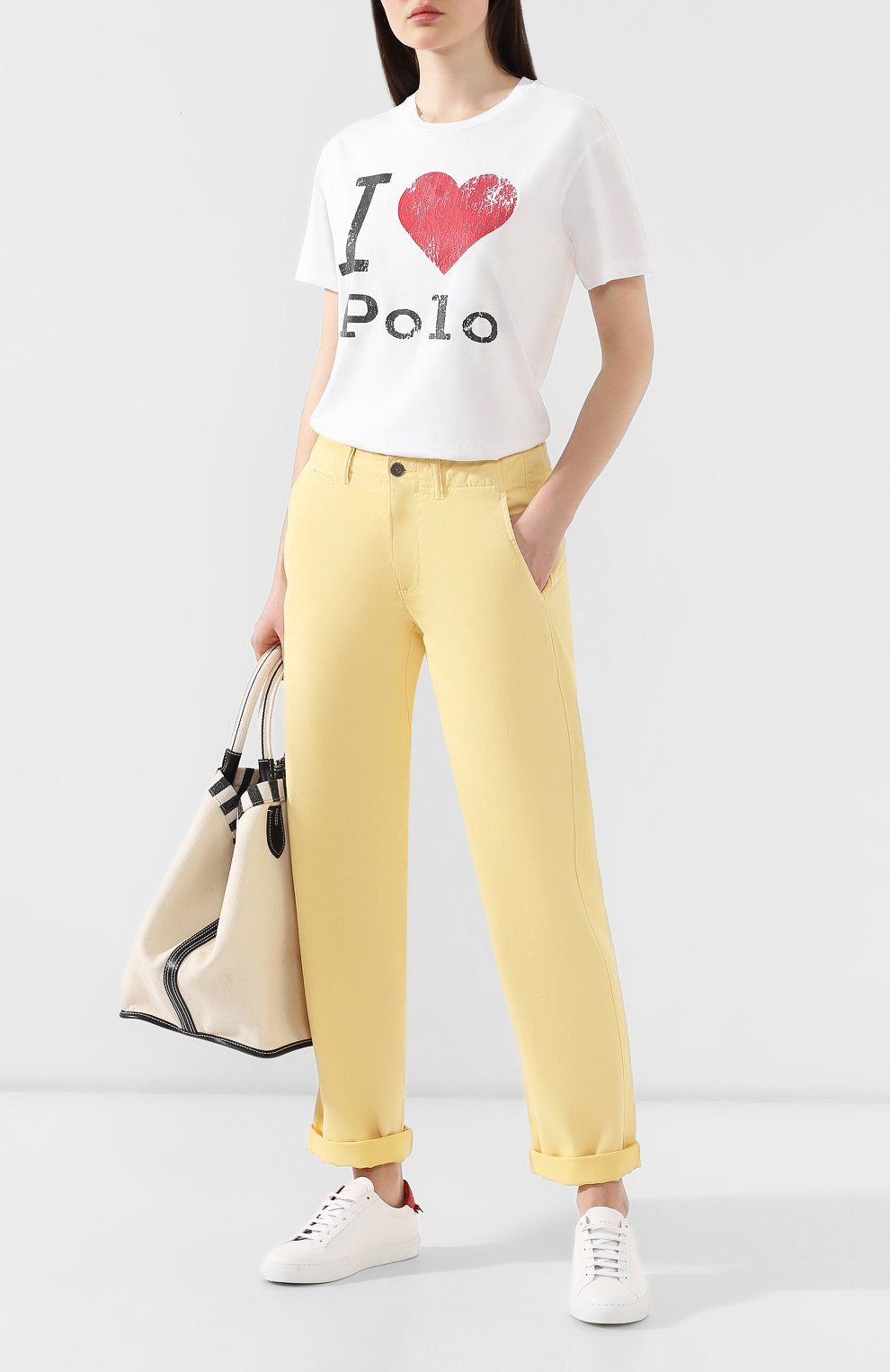 Хлопковая футболка POLO RALPH LAUREN, арт. 211752366, фото 2
