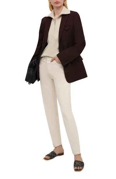 Текстильные шлепанцы GUCCI, арт. 647630/2KQ50, фото 2