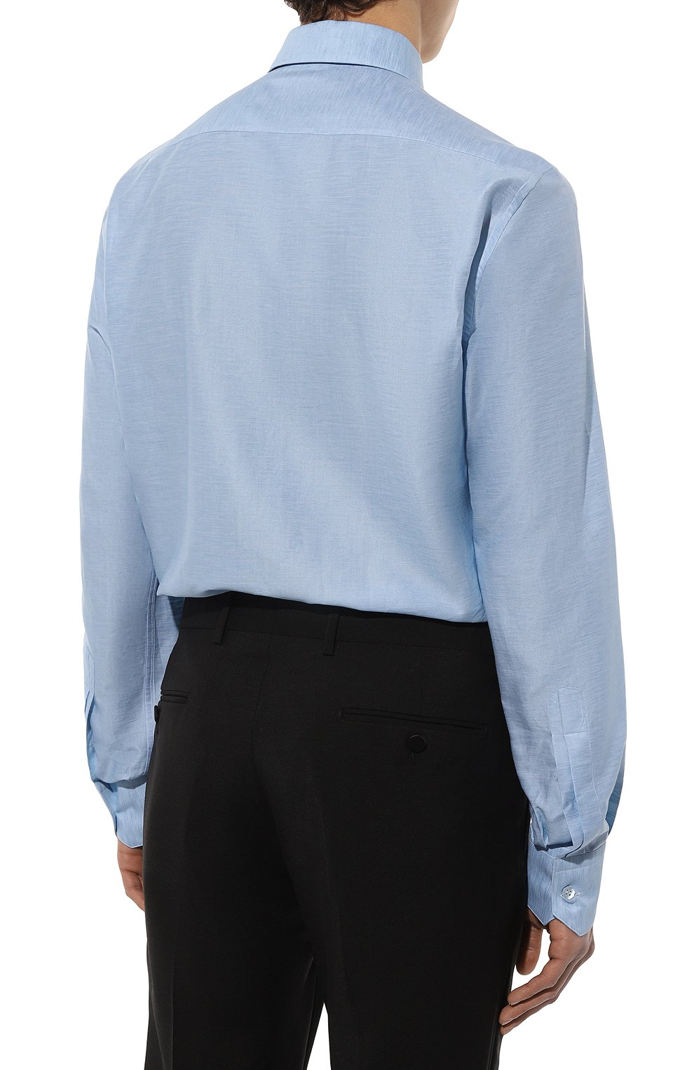 Сорочка из хлопка и льна STEFANO RICCI, арт. MC003685/R2564, фото 5