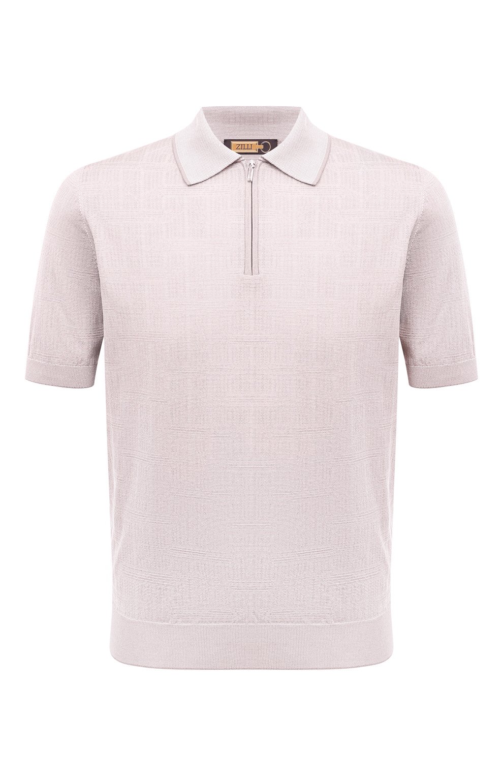 Поло из хлопка и шелка ZILLI, арт. MBZ-PZ112-REGI1/MC01, фото 1