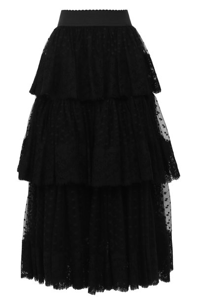 Многослойная юбка-миди DOLCE & GABBANA, арт. F4A6XT/FLMJT, фото 1