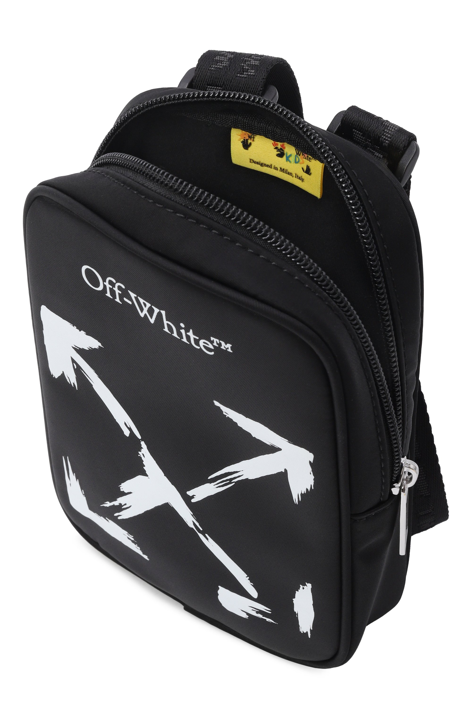 Сумка OFF-WHITE черного цвета по цене 14500 руб., арт. 0BNQ002S26FAB001, фото 3 Сумка OFF-WHITE, арт. 0BNQ002S26FAB001, фото 3