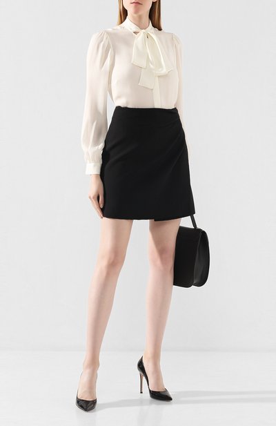 Шелковая блузка MICHAEL MICHAEL KORS, арт. MU94LVRB06, фото 2