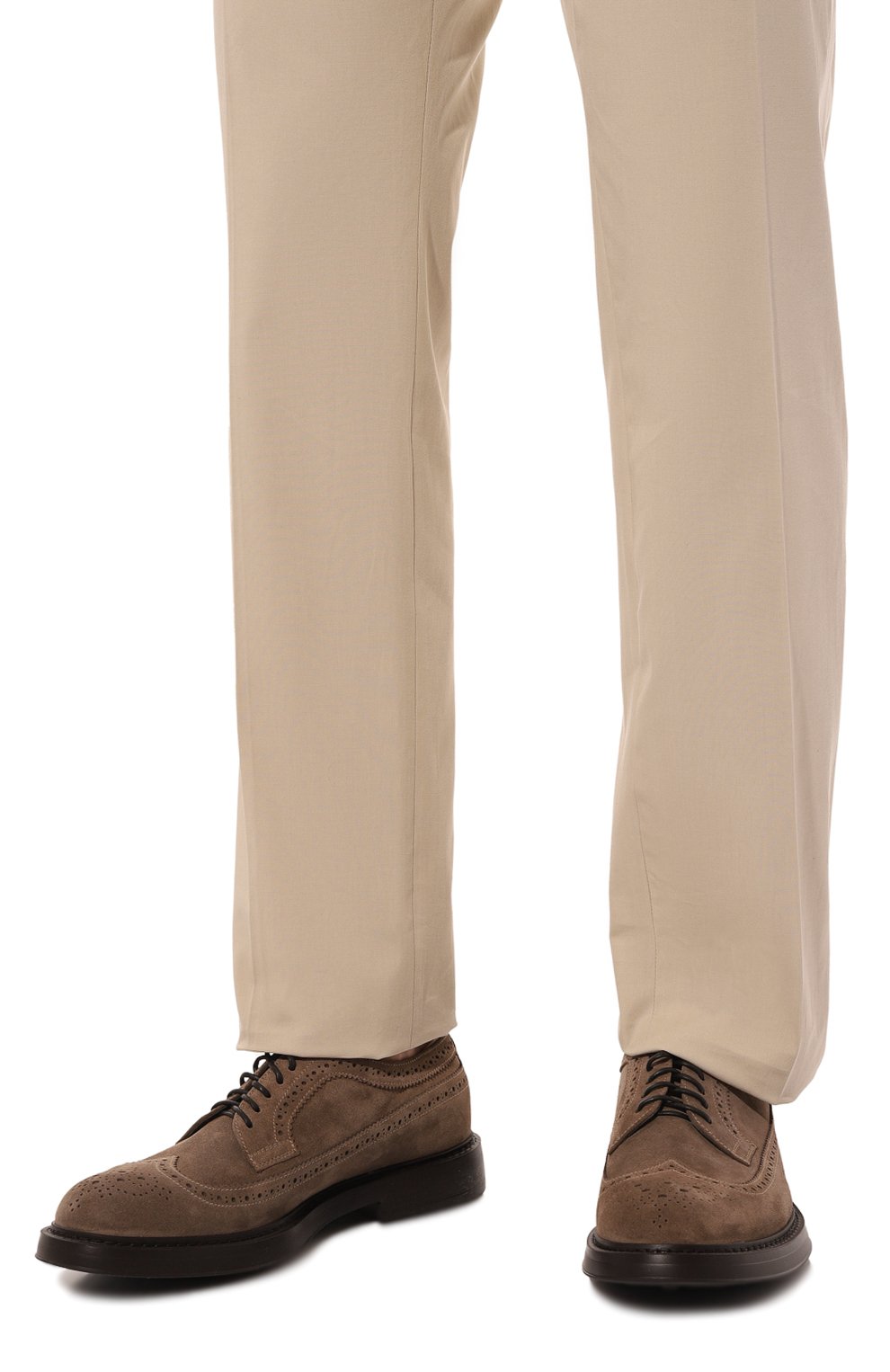 Замшевые дерби DOUCAL'S, арт. DU2523BRUXUF009T, фото 3