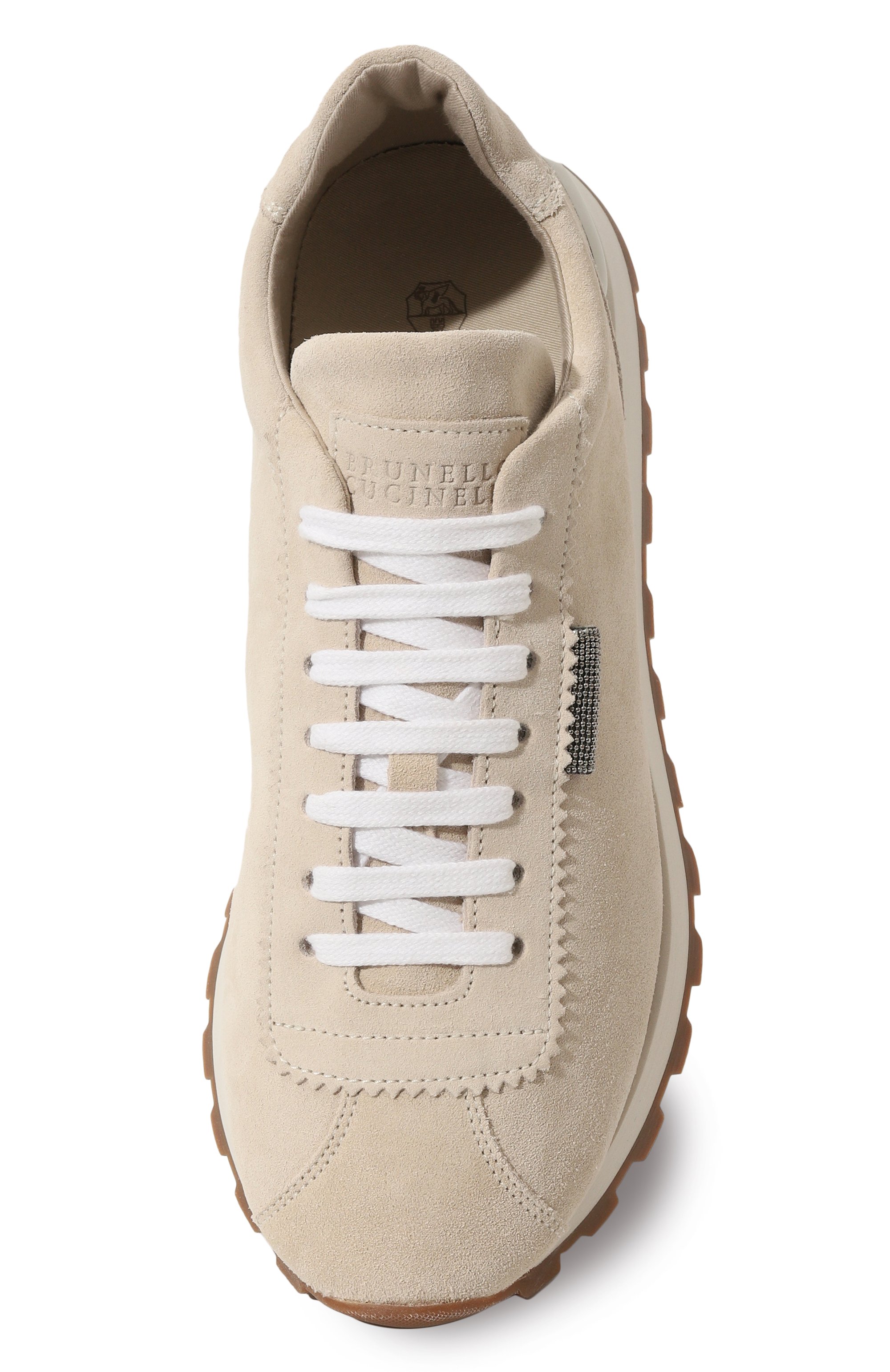 Замшевые кроссовки BRUNELLO CUCINELLI, арт. MZSFGB1117, фото 6