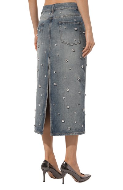 Джинсовая юбка GIUSEPPE DI MORABITO, арт. 03PFDNS059B 03330, фото 4