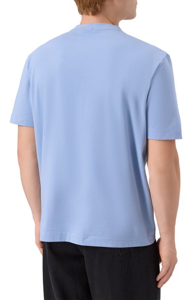 Хлопковая футболка BOSS ORANGE, арт. 50473278, фото 4