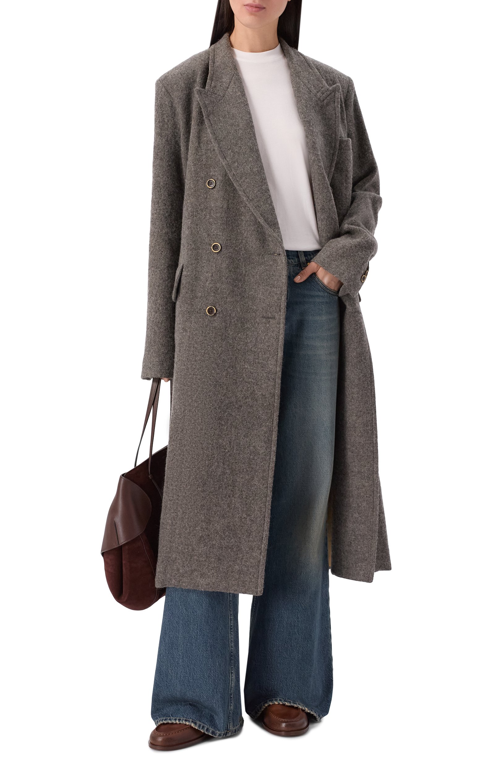 Шерстяное пальто UMA WANG, арт. UM8502, фото 2