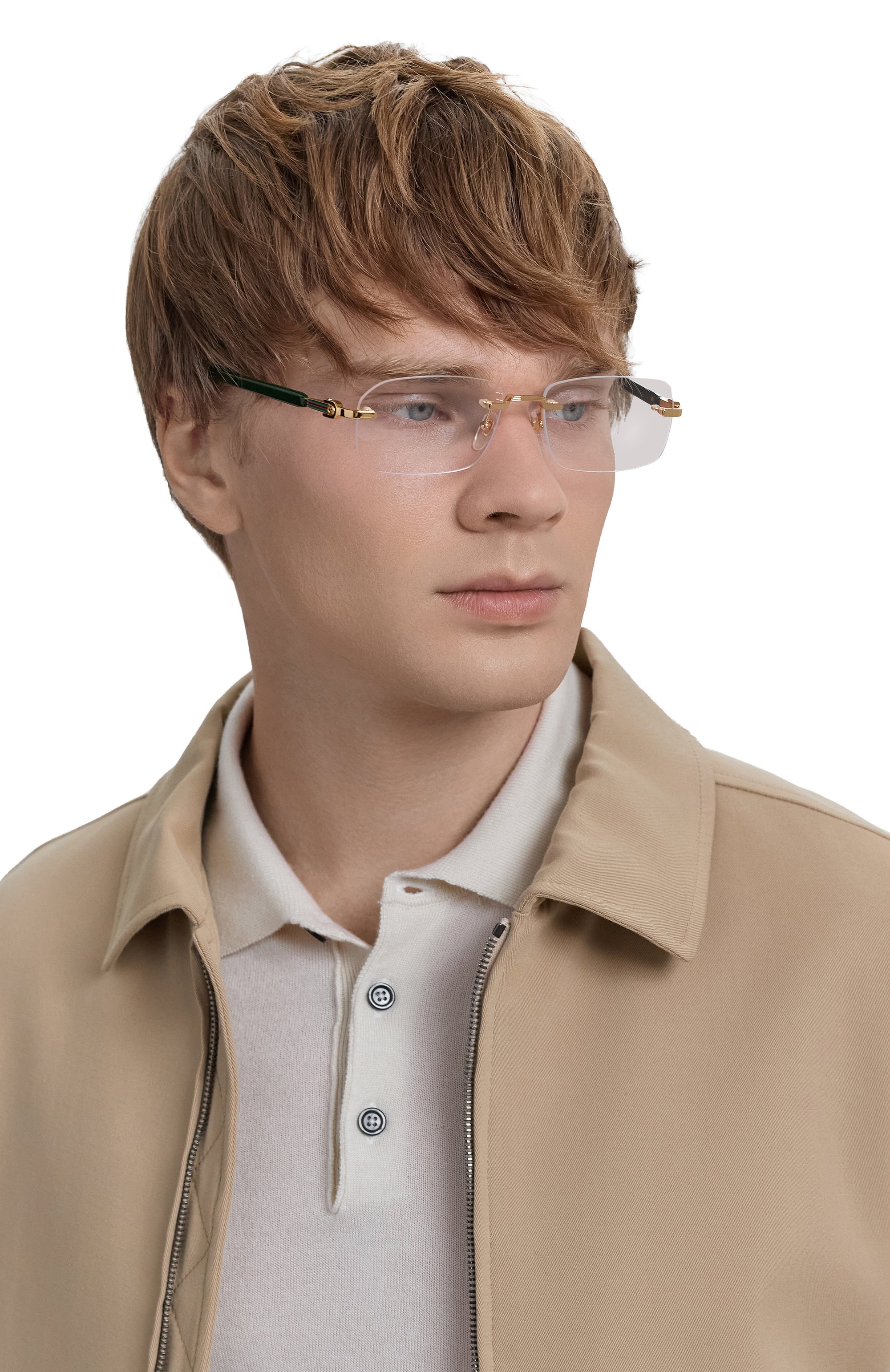 Оправа GUCCI зеленого цвета по цене 47500 руб., арт. GG1221 005, фото 2 Оправа GUCCI, арт. GG1221 005, фото 2