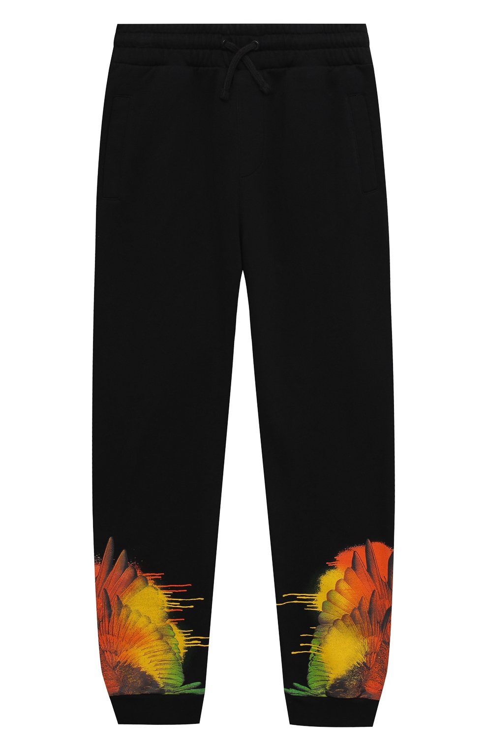 Хлопковые джоггеры MARCELO BURLON KIDS OF MILAN, арт. 21E/B/MB/3000/0020/8-14Y, фото 1