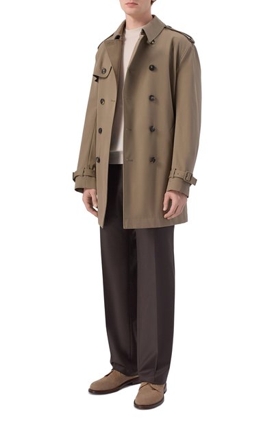 Мужские шерстяные брюки MVST, арт. M26.CSM.T413/LP3