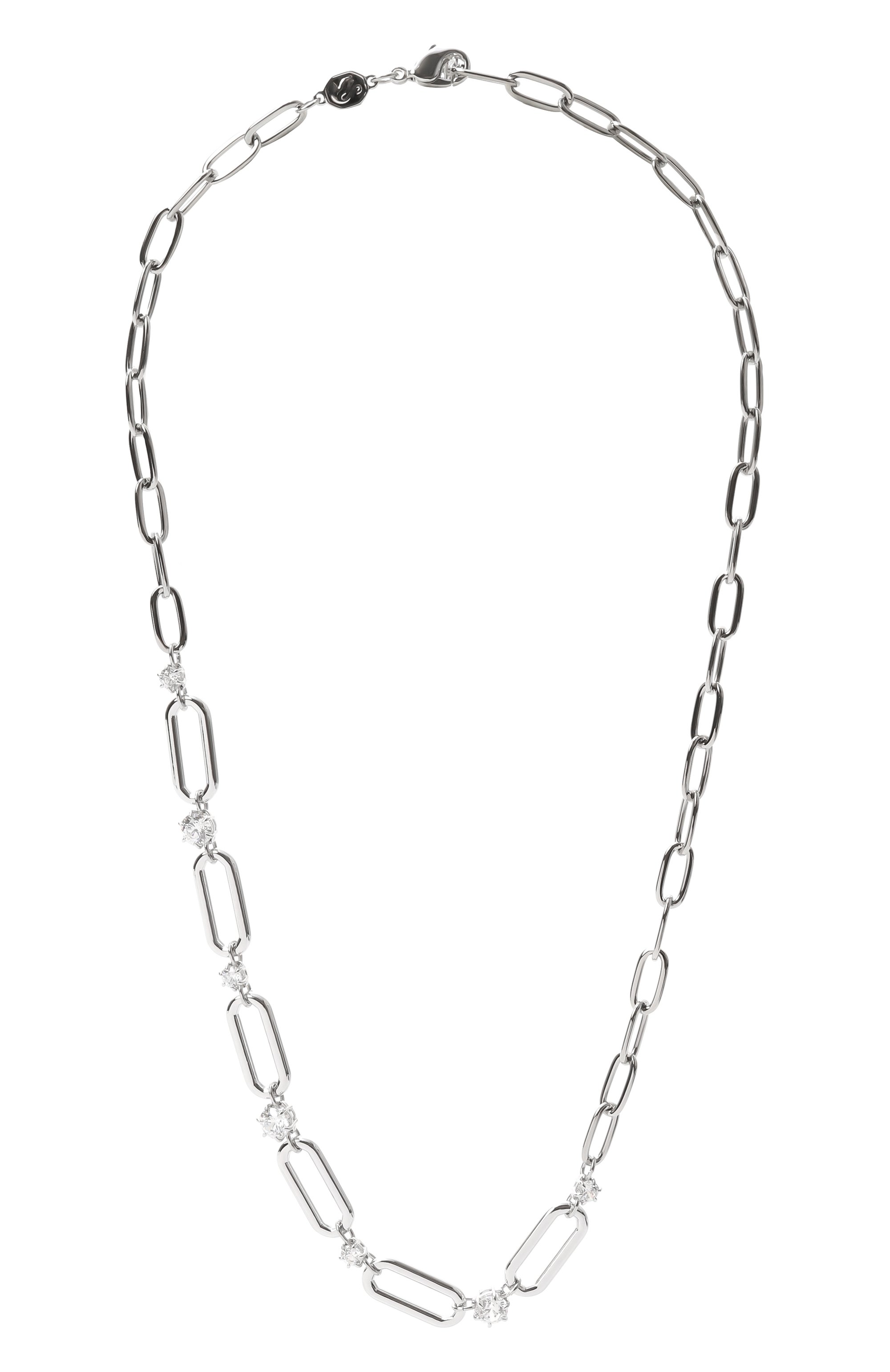 Колье constella SWAROVSKI серебряного цвета по цене 27550 руб., арт. 5683360, фото 1 Колье constella SWAROVSKI, арт. 5683360, фото 1