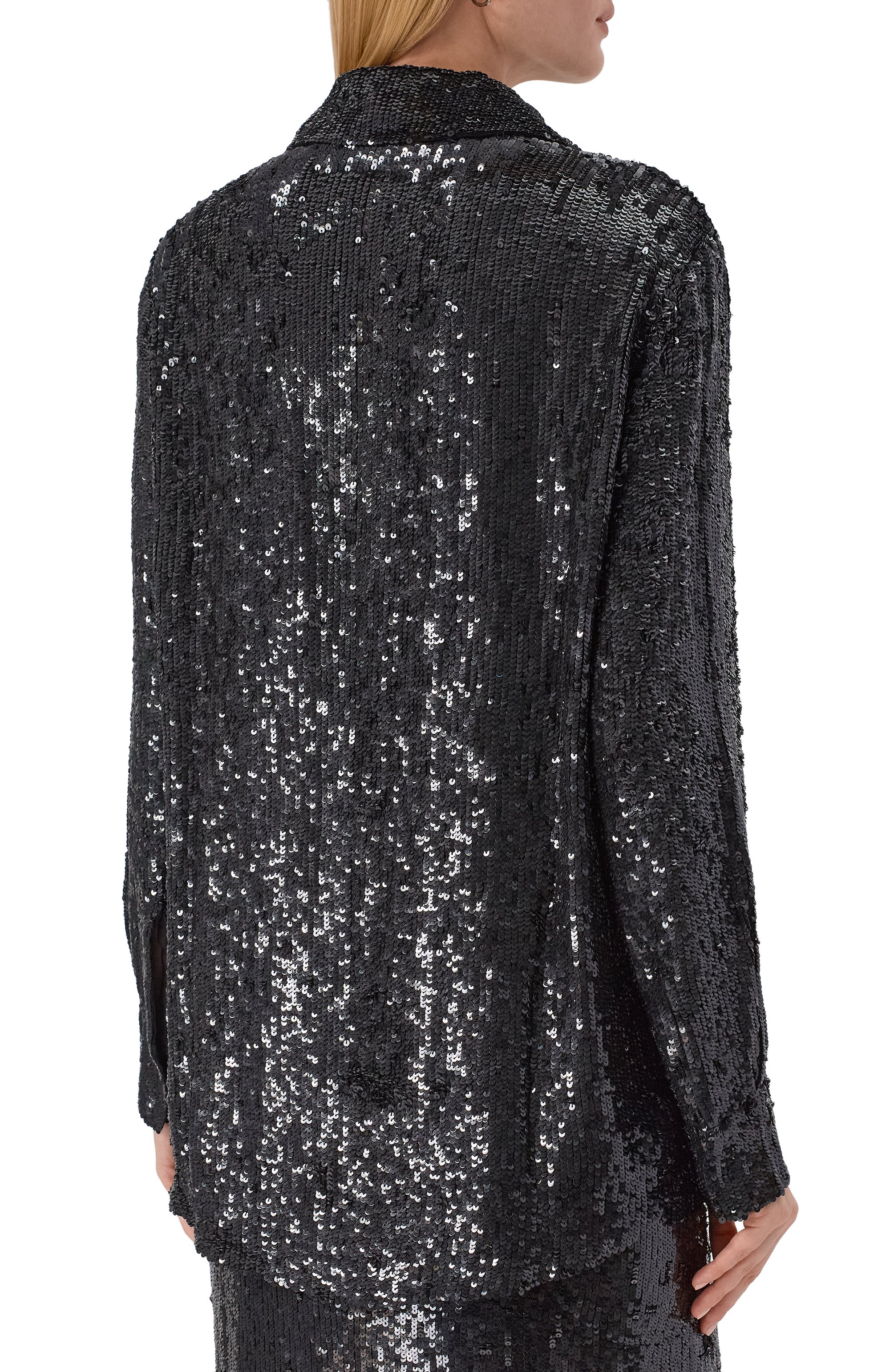 Рубашка из вискозы с отделкой пайетками P.A.R.O.S.H., арт. GADGET-D380638, фото 4