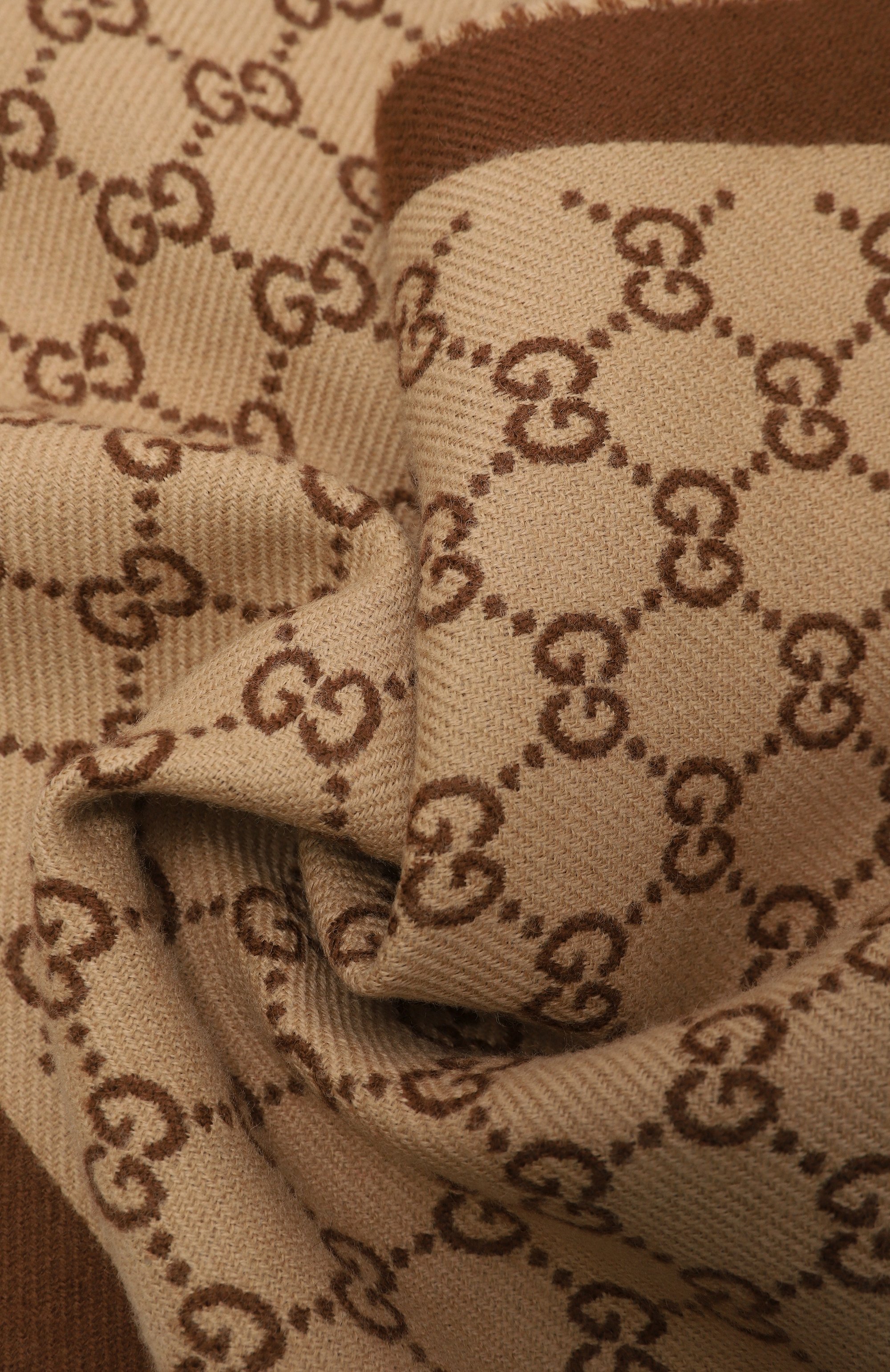 Шерстяной шарф GUCCI, арт. 835534/3G200, фото 3