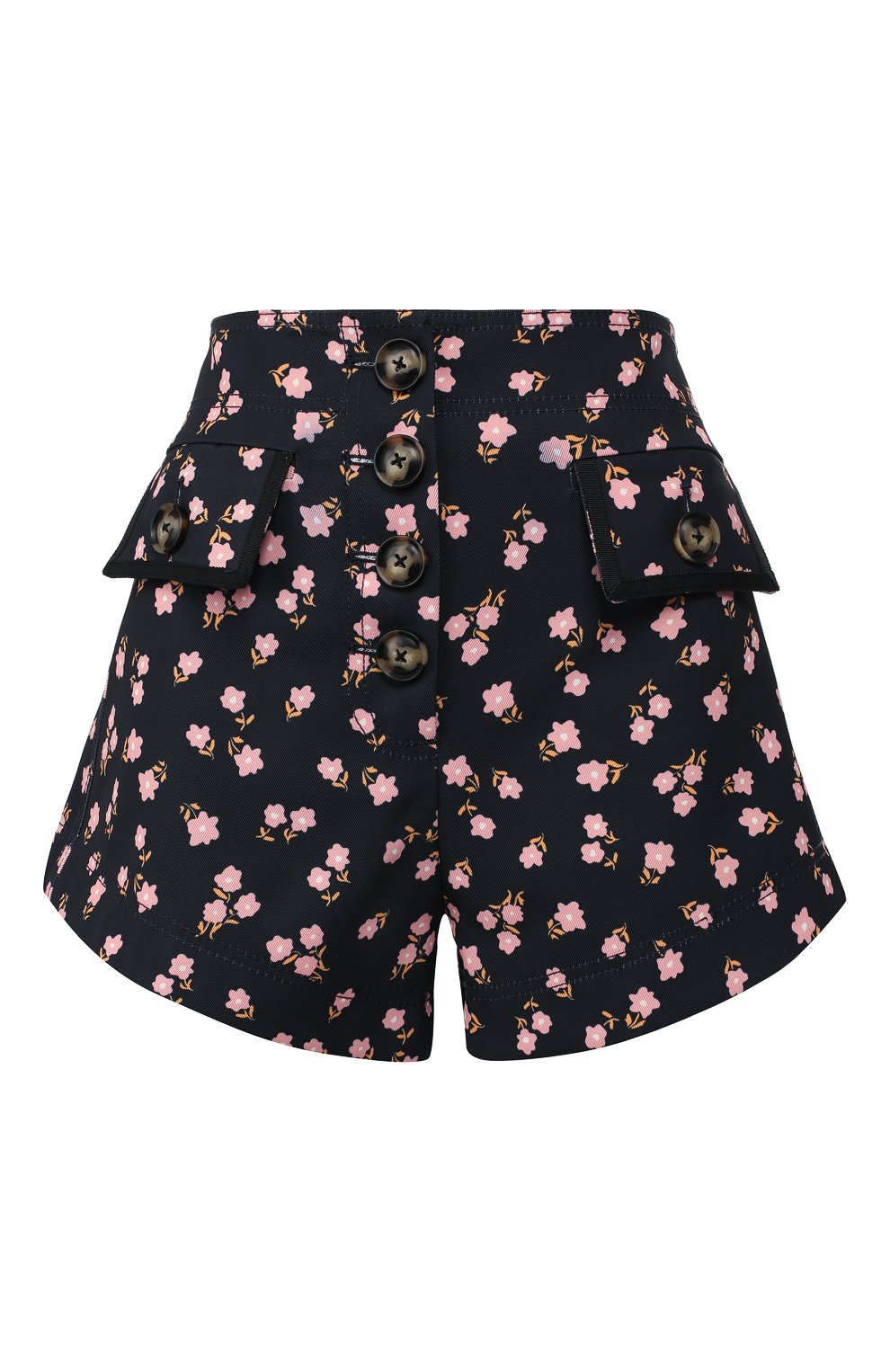 Шорты с принтом SELF-PORTRAIT разноцветного цвета по цене 20950 руб., арт. SP21-001S, фото 1 Шорты с принтом SELF-PORTRAIT, арт. SP21-001S, фото 1