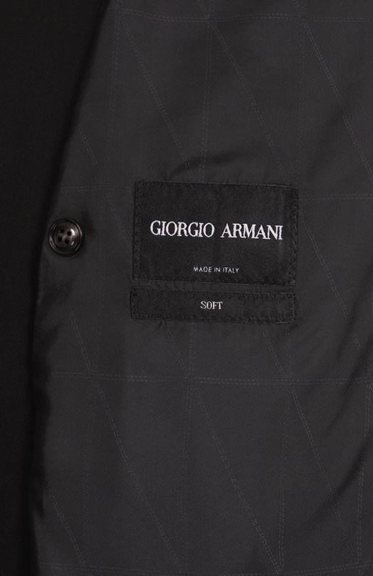 Шерстяной костюм Giorgio Armani GM000007/TE10047 Чёрный  GM000007/TE10047 Фото 10
