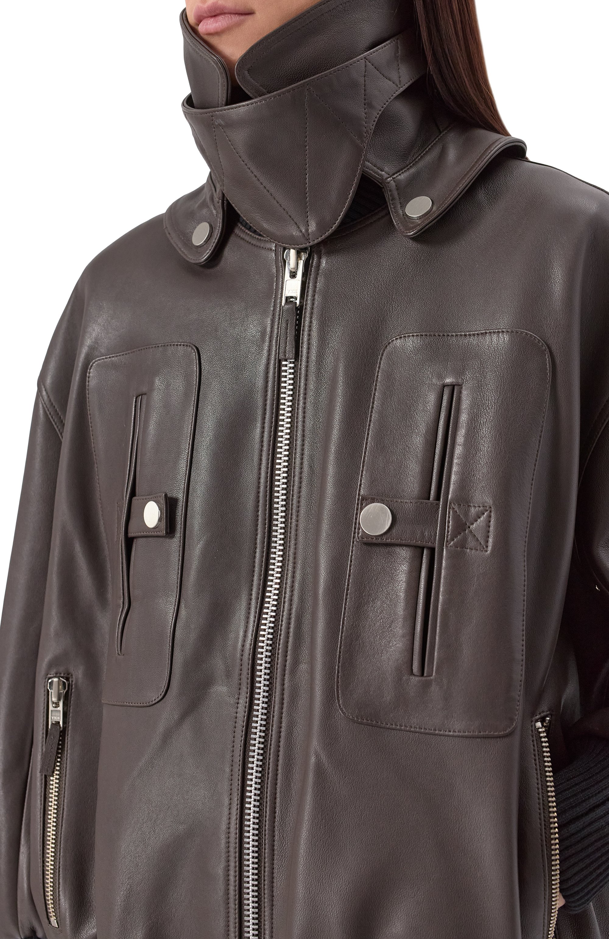 Кожаный бомбер CO, арт. 6952PSGV-PS25, фото 5