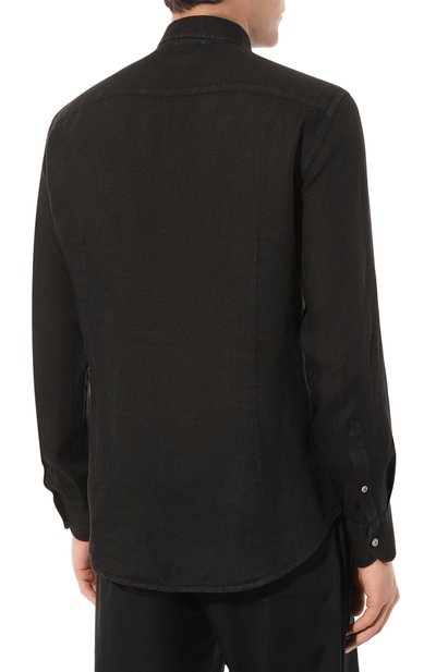 Льняная рубашка MC2 SAINT BARTH, арт. STBM/PAMPL0NA/00921D, фото 4