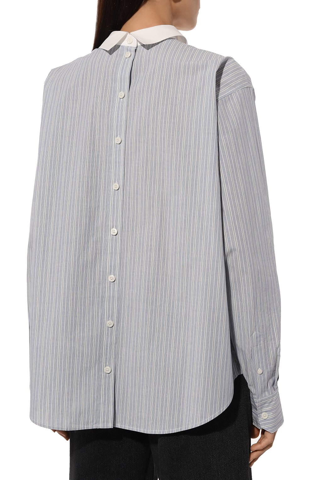 Х лопковая рубашка ACNE STUDIOS, арт. FN-WN-BL0U001031, фото 4