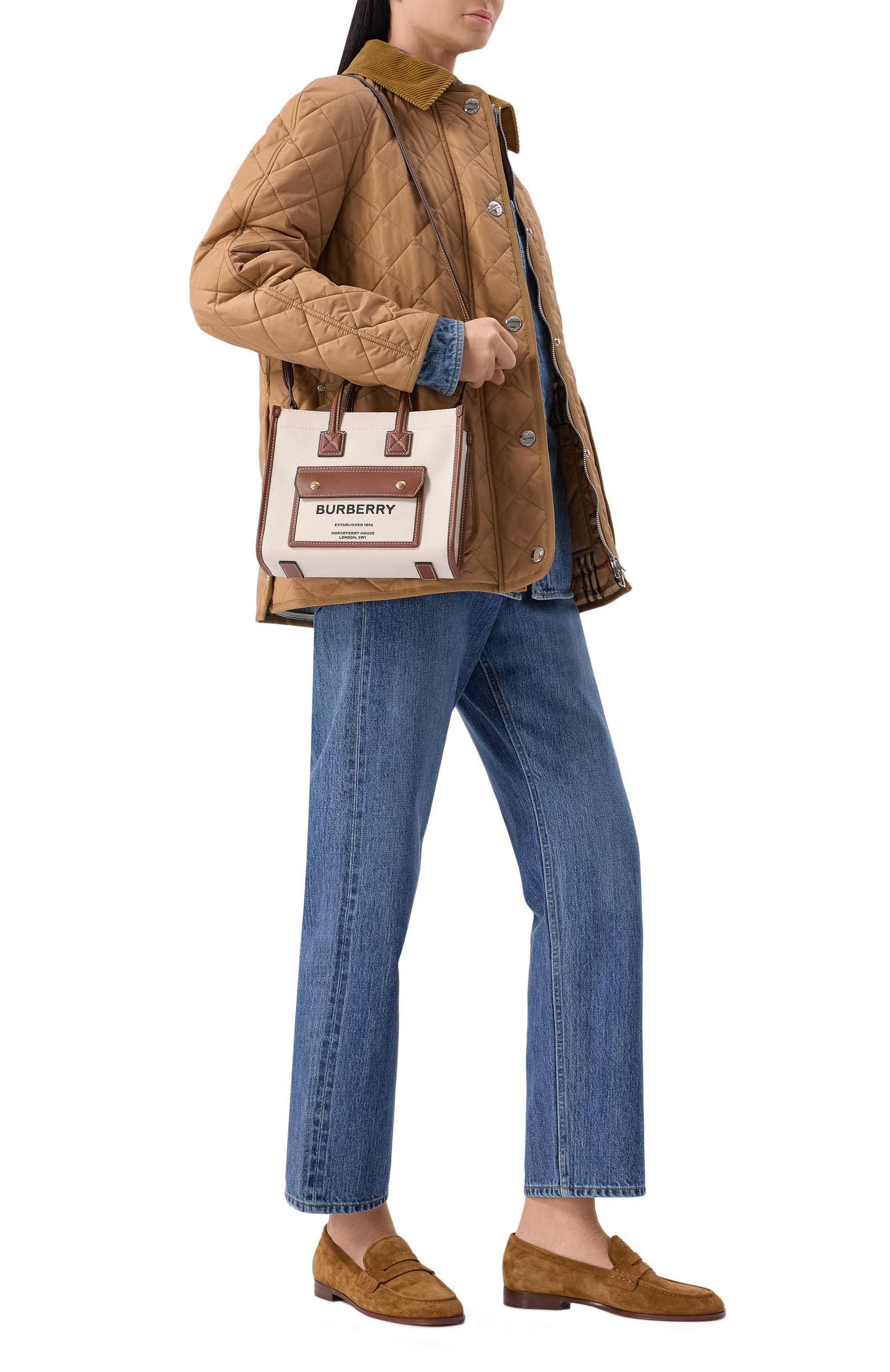 Сумка freya mini BURBERRY кремового цвета по цене 160000 руб., арт. 8044143, фото 7 Сумка freya mini BURBERRY, арт. 8044143, фото 7