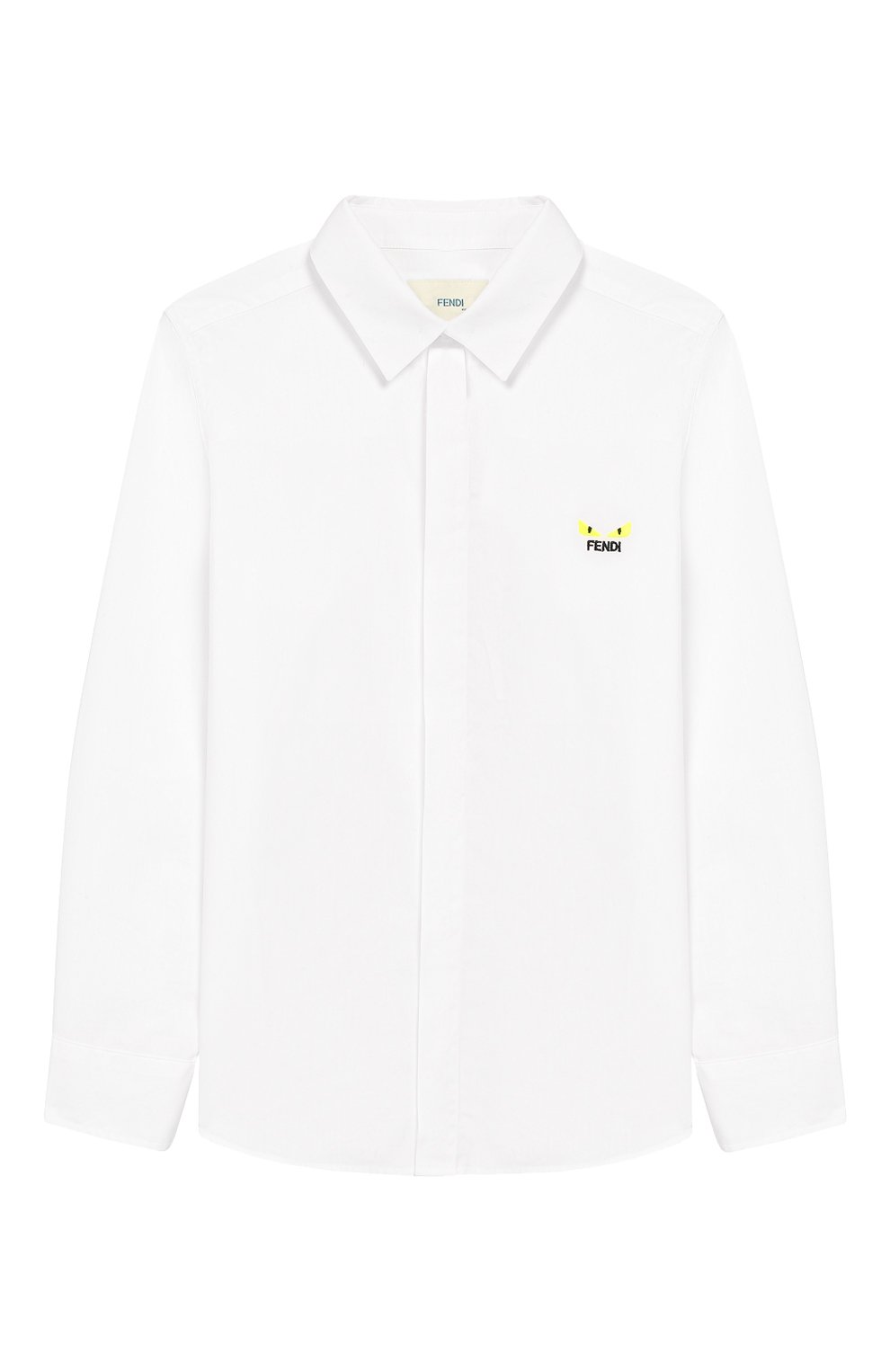 Хлопковая рубашка FENDI, арт. JMC086/A31W/10A-12+, фото 1