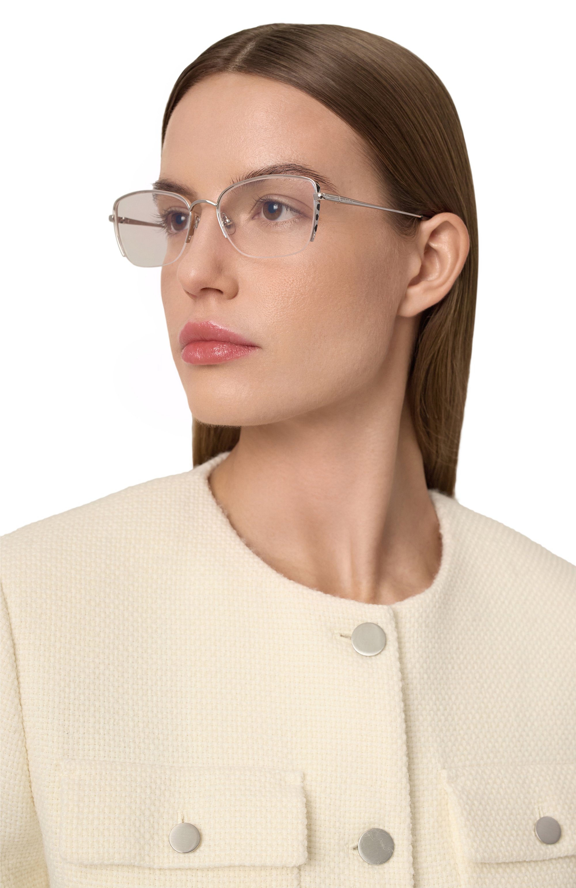 Оправа CARTIER серебряного цвета по цене 141000 руб., арт. CT0311 002, фото 2 Оправа CARTIER, арт. CT0311 002, фото 2