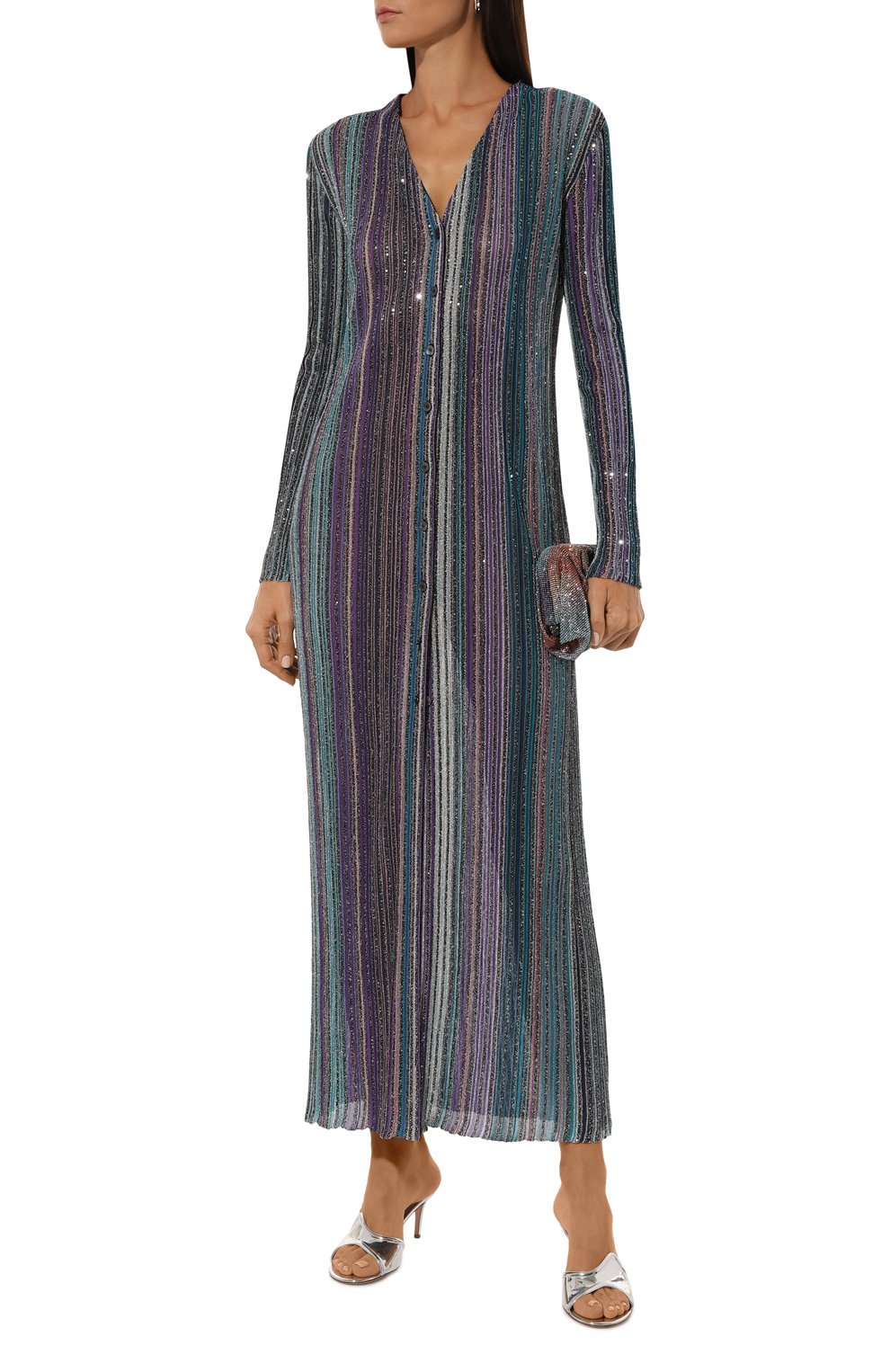 Кардиган с отделкой пайетками MISSONI, арт. DS24WM0I/BK039E, фото 2