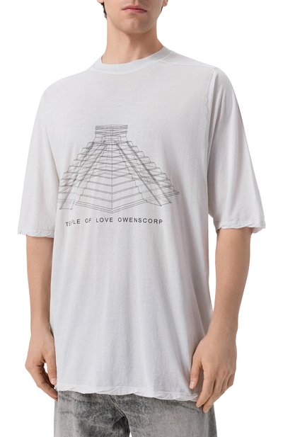 Хлопковая футболка RICK OWENS, арт. RR01F2208/BHEP16, фото 3