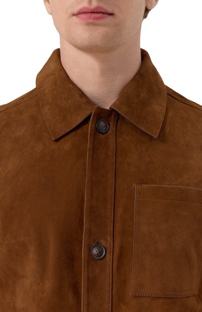 Замшевая куртка BOSS, арт. 50543204, фото 5