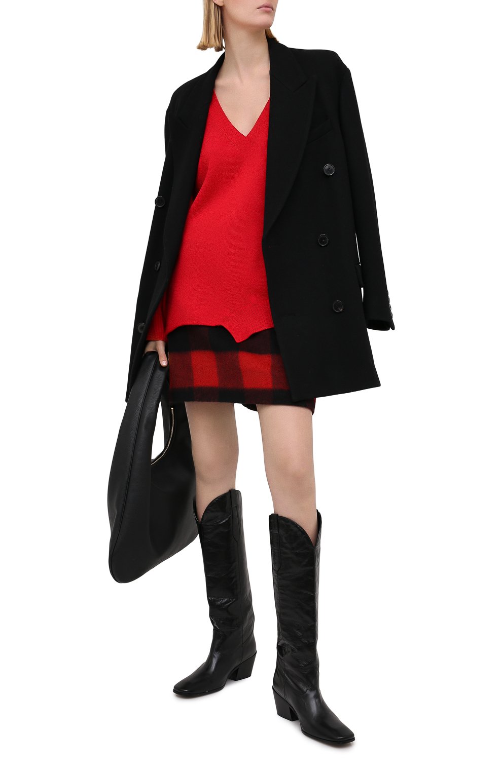 Хлопковый пуловер DSQUARED2 красного цвета по цене 45900 руб., арт. S75HA1045/S17612, фото 2 Хлопковый пуловер DSQUARED2, арт. S75HA1045/S17612, фото 2