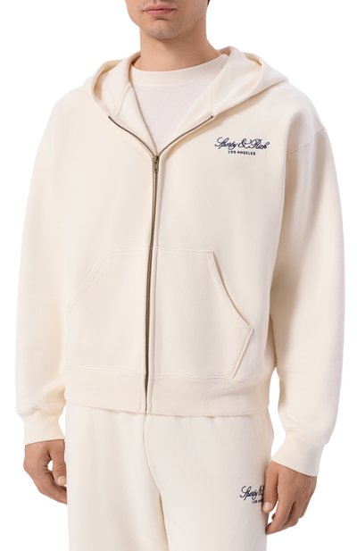 Хлопковая толстовка SPORTY AND RICH, арт. ST09476269WH37, фото 3
