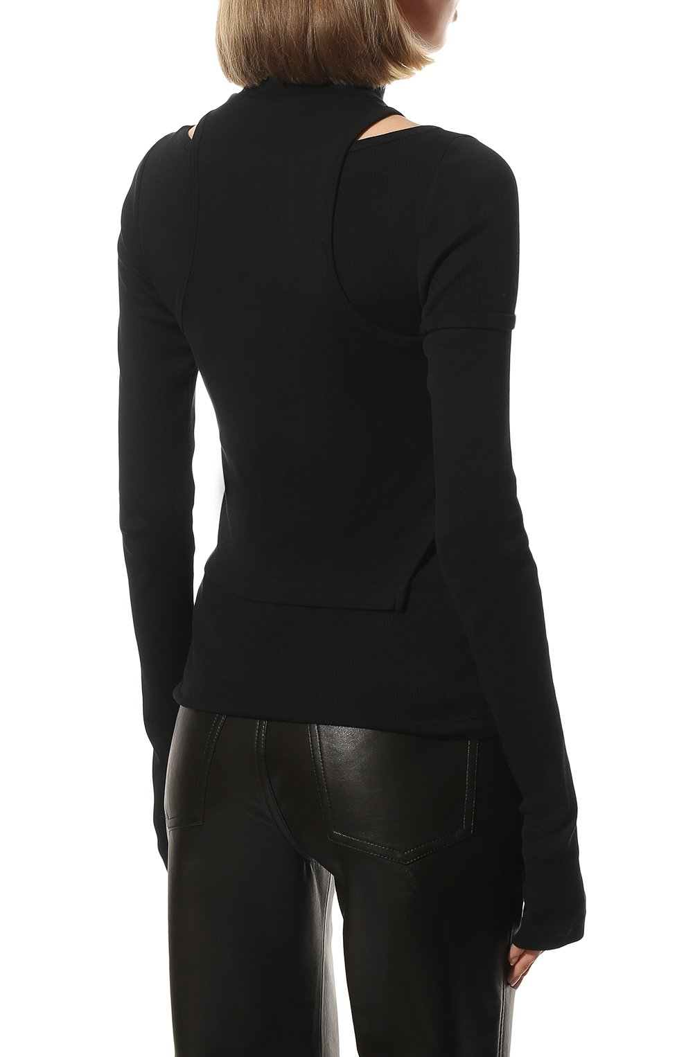 Хлопковый пуловер HELMUT LANG, арт. L09HW512, фото 4