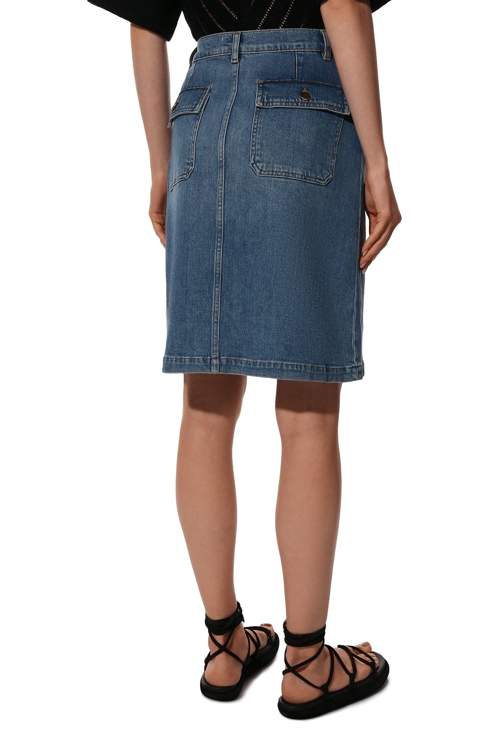 Джинсовая юбка FRAME DENIM, арт. VBSK415, фото 4
