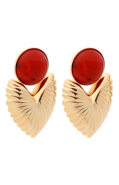 Серьги ANTON HEUNIS красного цвета по цене 13950 руб., арт. ETK3.101, фото 3 Серьги ANTON HEUNIS, арт. ETK3.101, фото 3