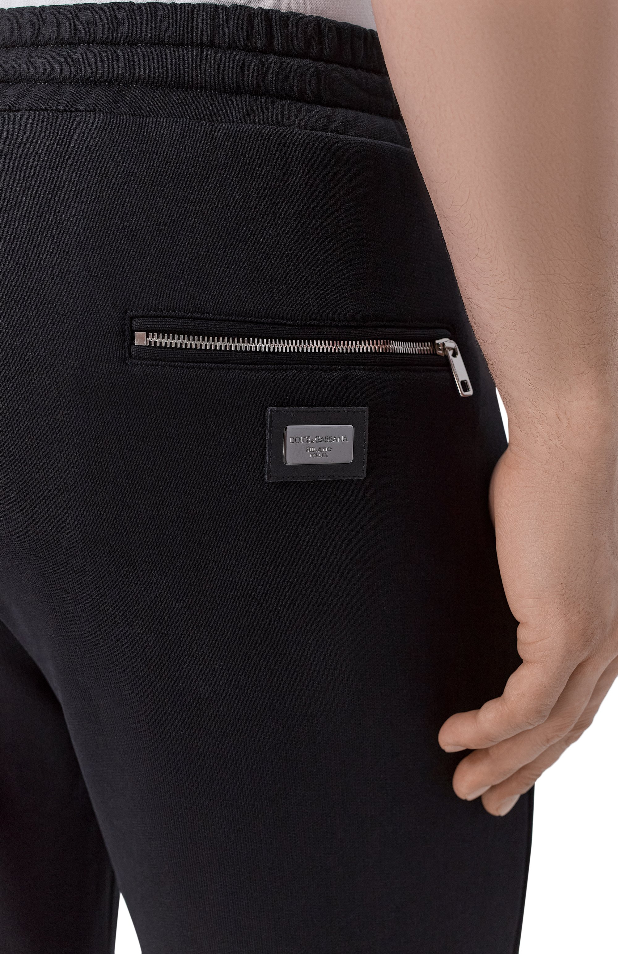 Хлопковые брюки DOLCE & GABBANA, арт. G4ZCAT/G7JYX, фото 5